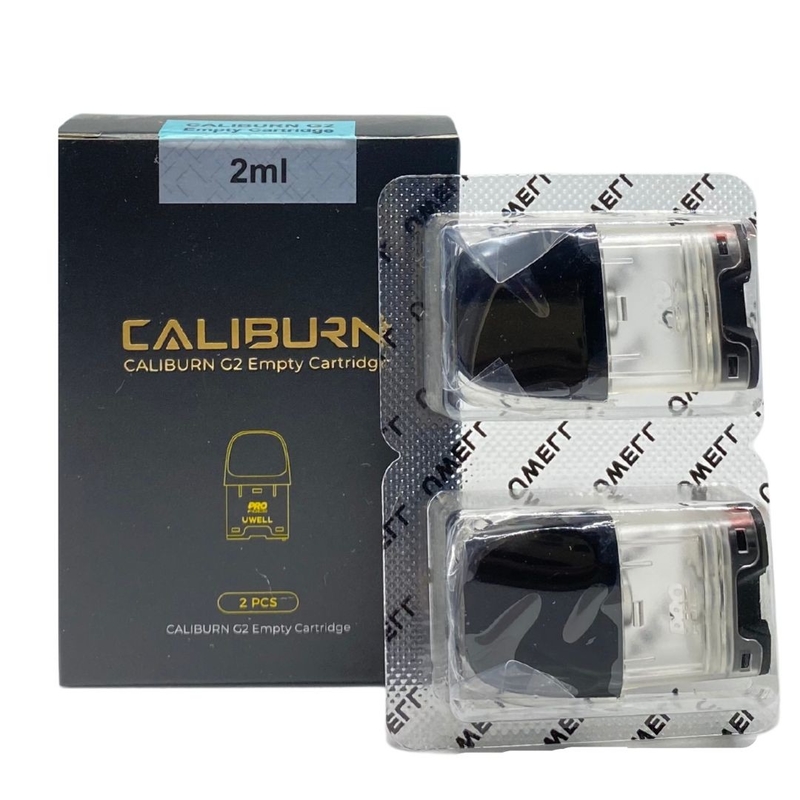 Uwell Caliburn G2 Puste wkłady zasobników 0,8 1,0 1,2 omów Górne zasobniki do napełniania cewki