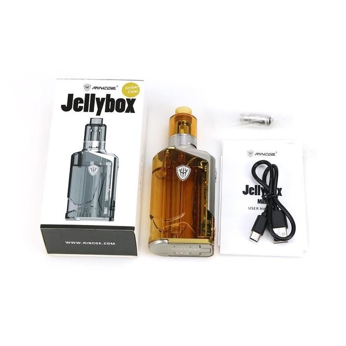 Rincoe Jellybox 228w Box Mod Kits Dual 18650 Baterie 4,8ml Sub Ohm Tank