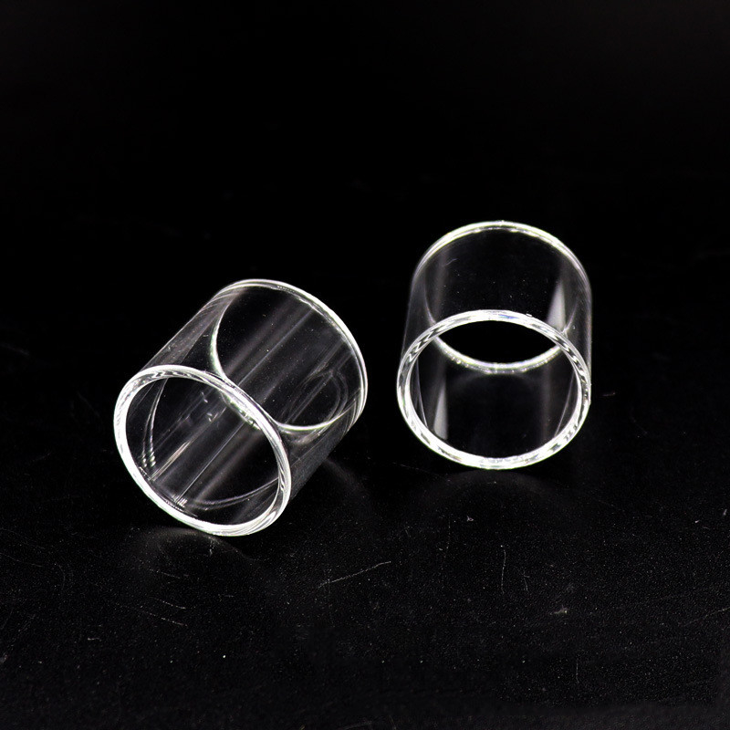 Przezroczysta płaska gładka szklana rurka Pyrex Różne kolory dla produktu Geekvape