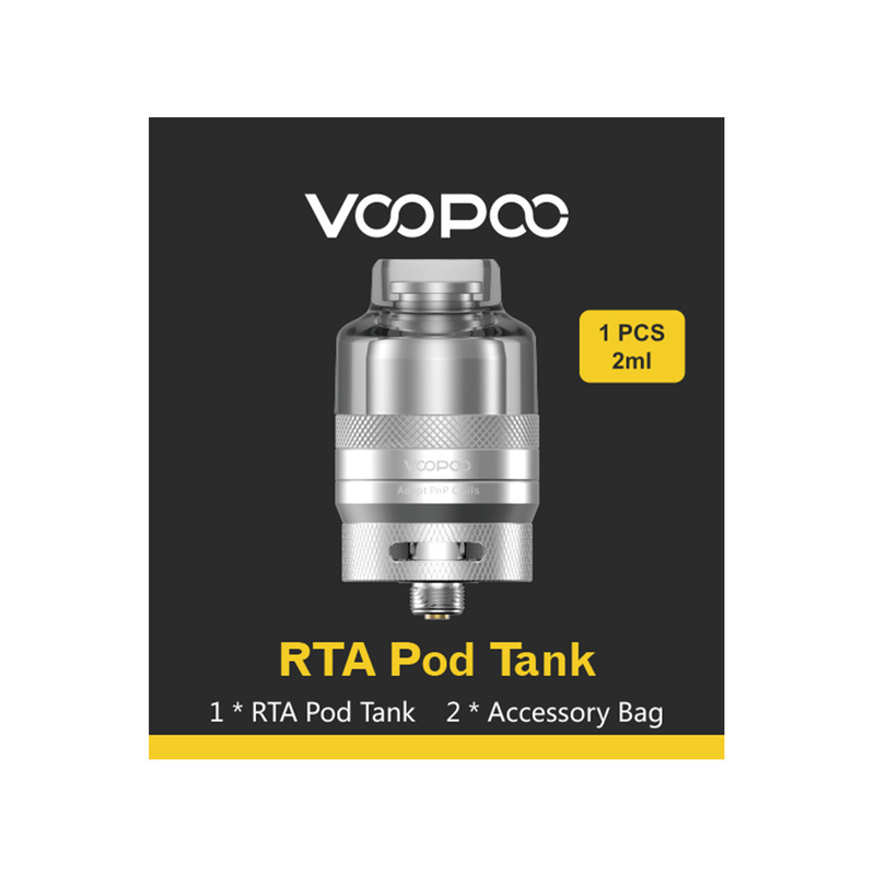 26 x 46,5 mm Voopoo Rta Pod Tank 2 ml 510 Gwint Pnp Wymiana zbiorników