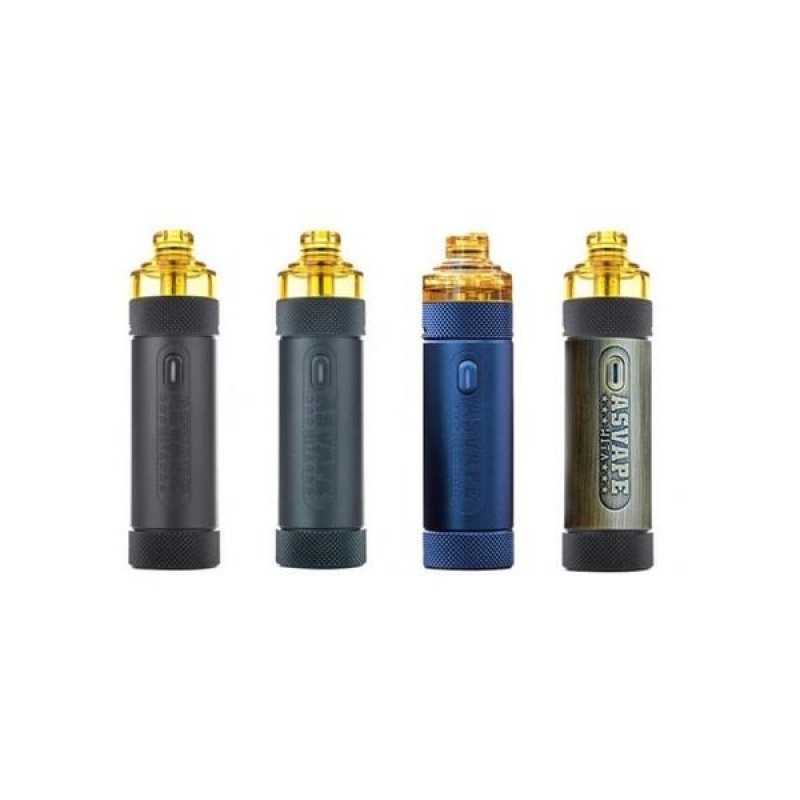 Asvape Hita 30w 1000mah Pod System Zestawy startowe Zestaw Carbon Black Mech Rba Pod