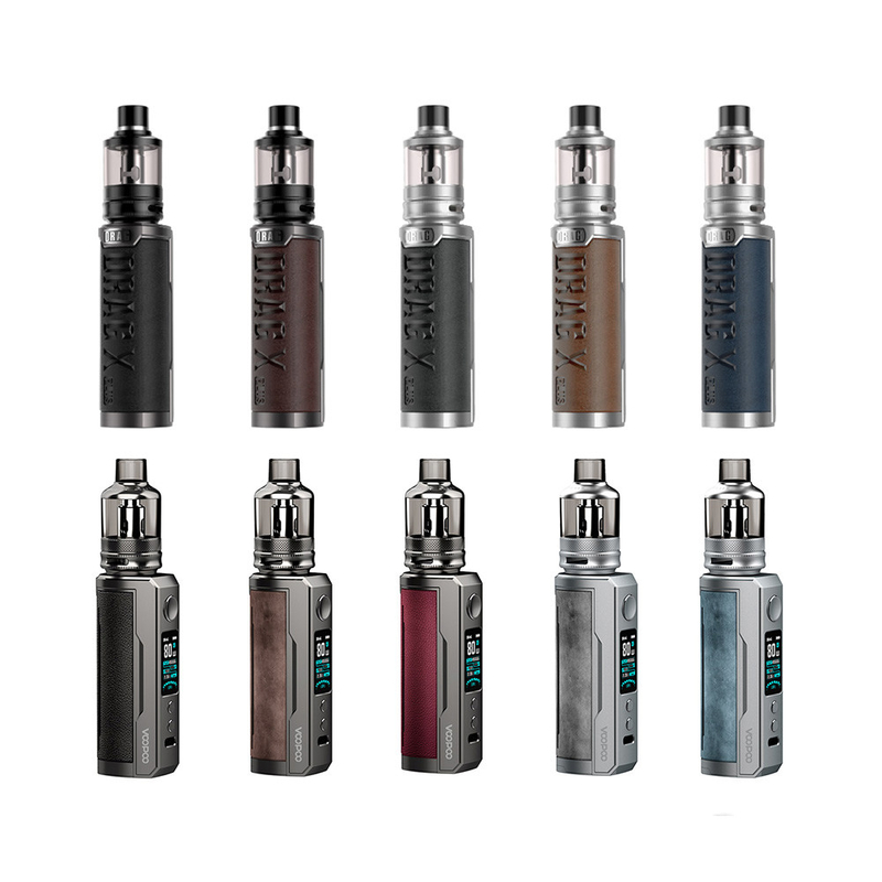 Zestaw startowy papierosów 100w E Health Pojedynczy 18650 21700 Bateria Tpp Pod Tank Voopoo Drag X Plus