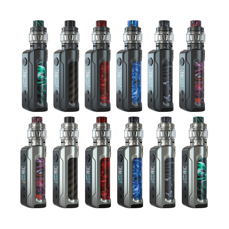 SILNIK OBS 100 W Zestawy Modów Pojedyncze 18650 20700 21700 Bateria 810 Żywica Drip Tip