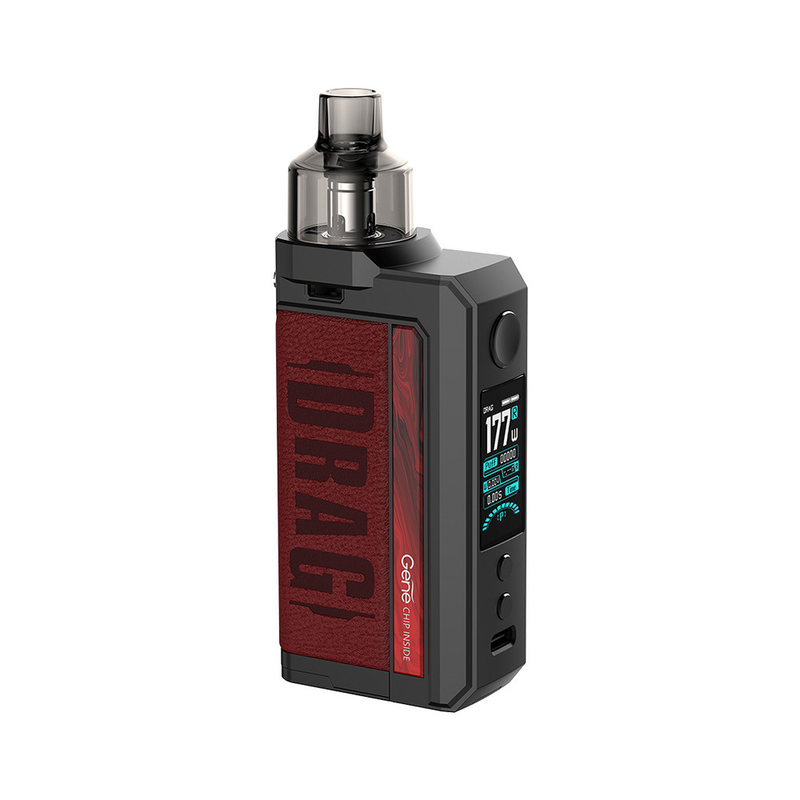 Podwójny 18650 Pod Mod 177w Zestawy Box Mod Cewki Pnp Voopoo Drag Max Vape