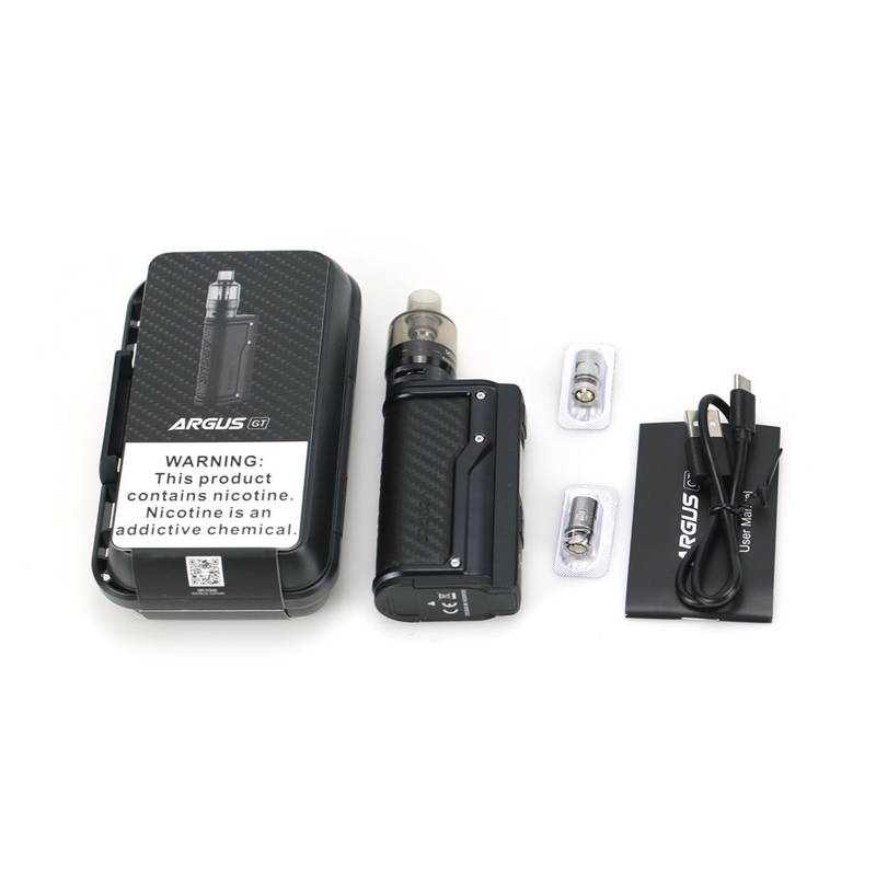 Argus Gt 160w Vape Mod Kits Podwójna bateria 18650 4.5ml 2ml Tank Atomizer