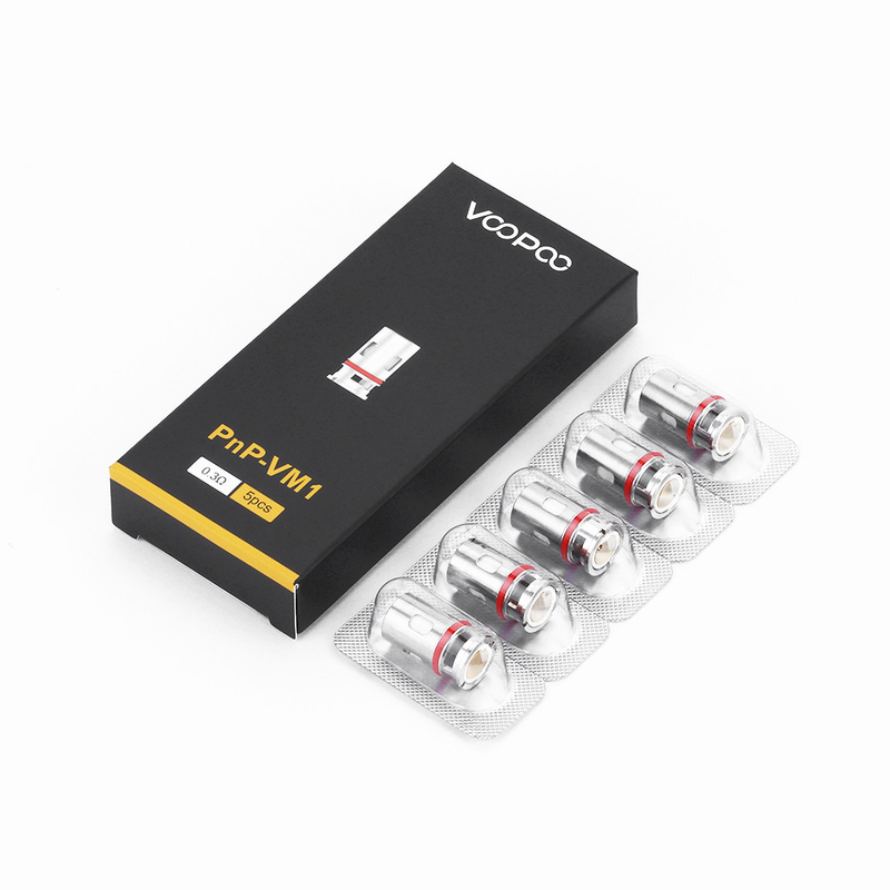 Voopoo Vinci Vape Wymiana cewki Pnp Vinci Drag Pod Mod Mesh Coil 5 sztuk w każdym opakowaniu