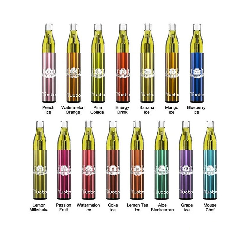 Mini Bar Jednorazowy zestaw Vape 1200 Puffs 650mah 4ml Urządzenie do smaków owocowych