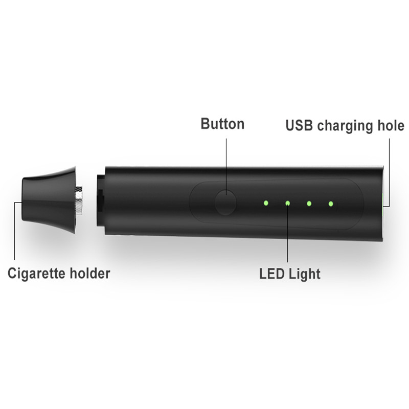 Pudełko upominkowe Parownik do suchych ziół Hugo Vapor Delta Zestaw parownika do suszenia 2200 mah