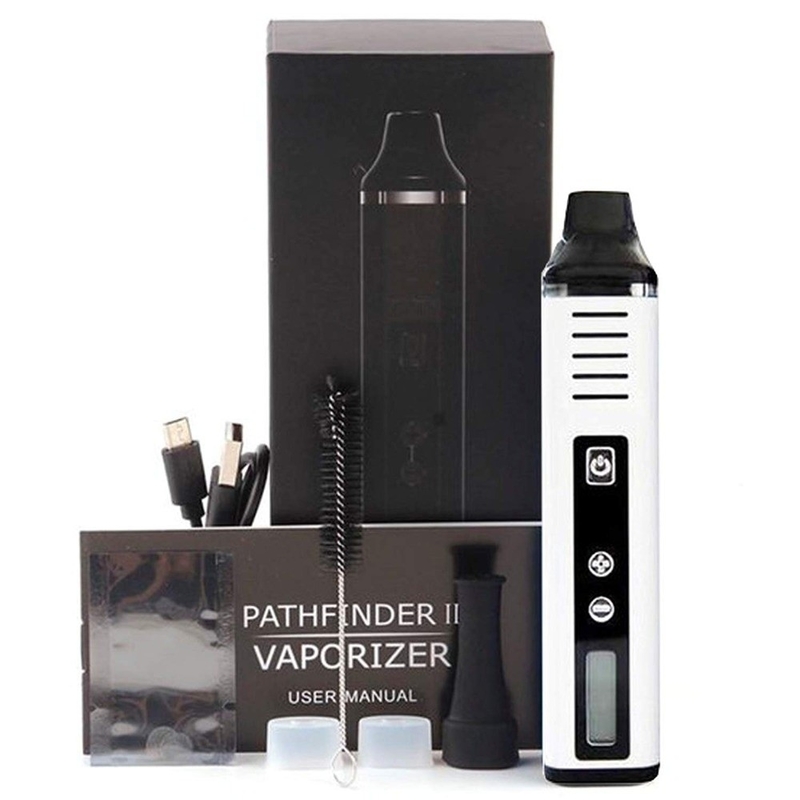 E Cigarette Dry Herb Vaporizer 2000mah Hugo Vapor Pathfinder 60 sekund Szybkie nagrzewanie