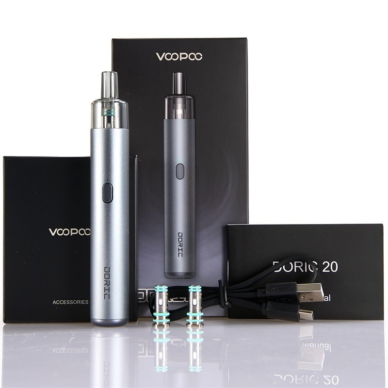 1500 mah ITO Cewka wielokrotnego napełniania Pod Vapes Voopoo Doric 20 2 ml E Papieros Vaper