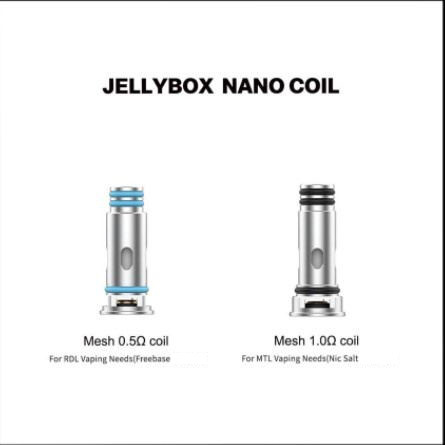 Cewka wymienna Lelote Jellybox Nano do zestawu Rincoe Jellybox SE / Nano X / Air X 1,0 Ω / 0,5 Ω