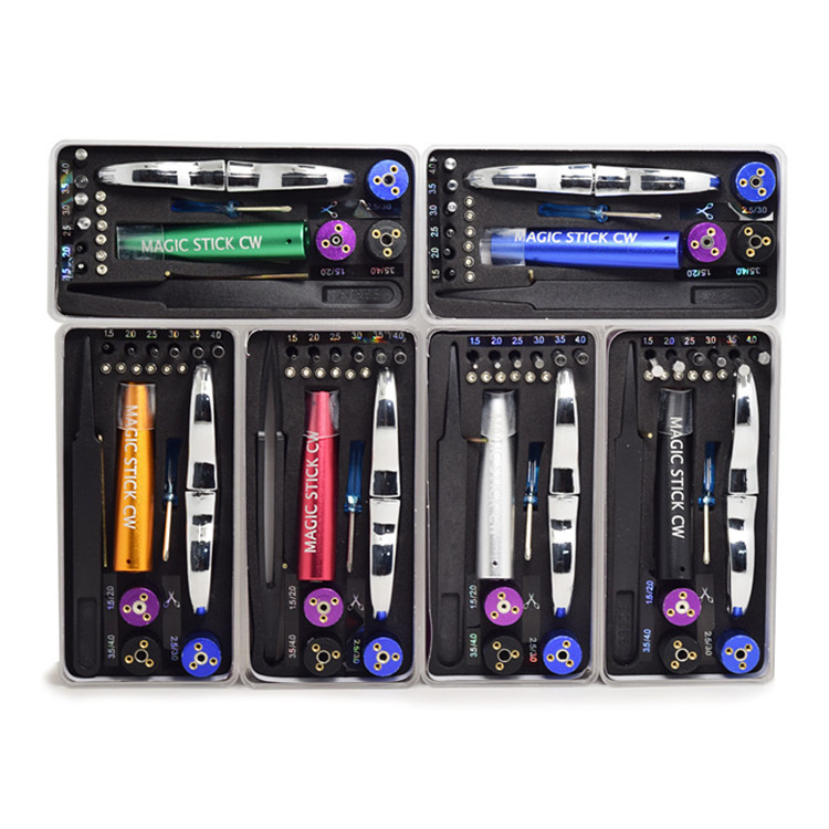 Akcesoria do papierosów elektronicznych Cewka Vape Winder Tool Kit DIY Vaping Sub Ohm Tools Pincety 6 - w - 1