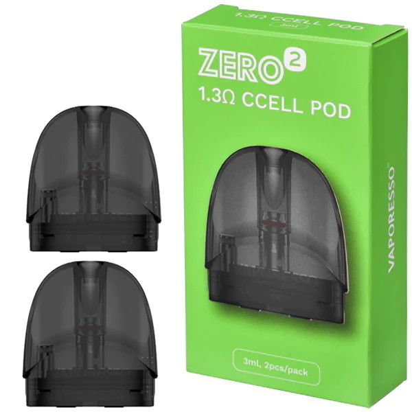 Vaporesso Zero 2 Pusty wkład do Vape Pod 2szt. 1,3ohm Ccell (1,0ohm Mesh Pods)