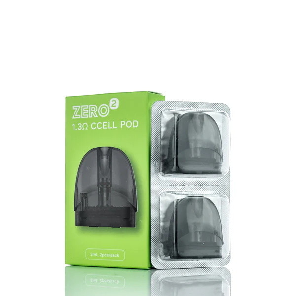 Vaporesso Zero 2 Pusty wkład do Vape Pod 2szt. 1,3ohm Ccell (1,0ohm Mesh Pods)