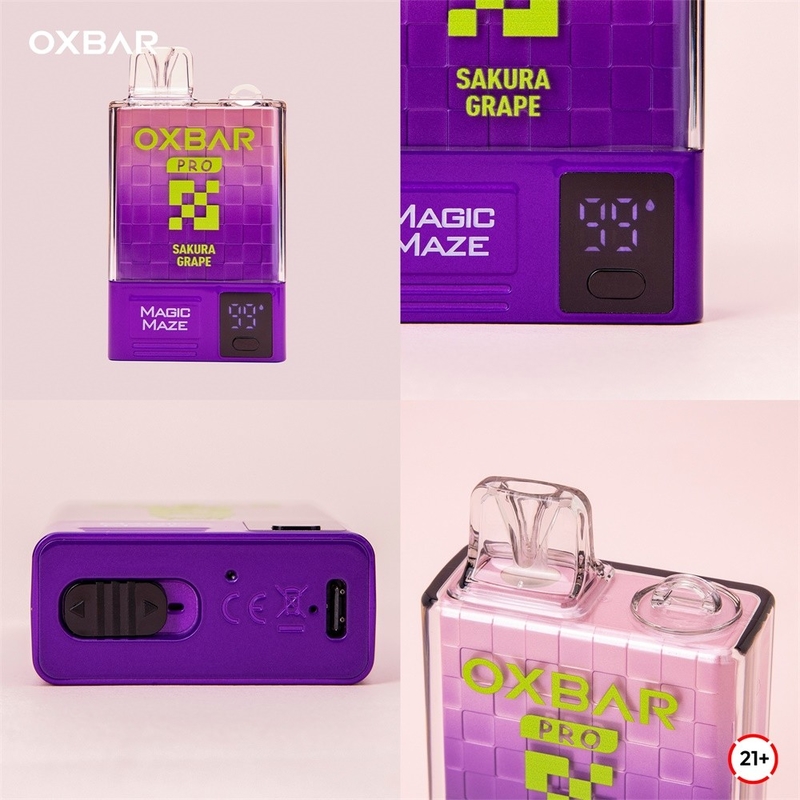 Oxbar Magic Maze Pro 10k jednorazowy vaporizer 10000 puffs 900mah 18ml płyn 5% jednorazowy vapes kit