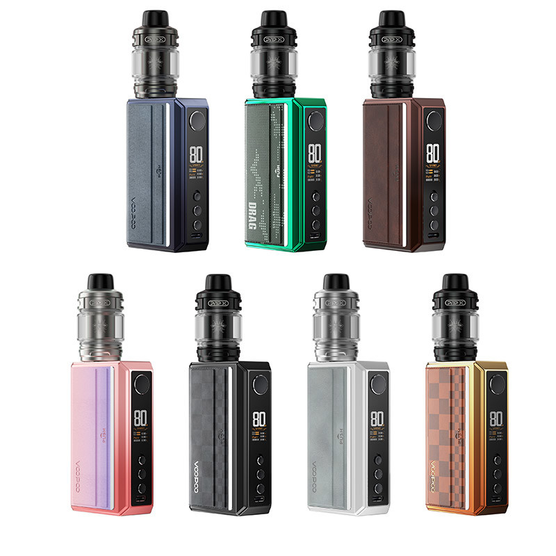 Voopoo przeciągnij 5 Pod Mod zestaw 177w 18650 zestawy baterii z PnP X cewki 5.5ml