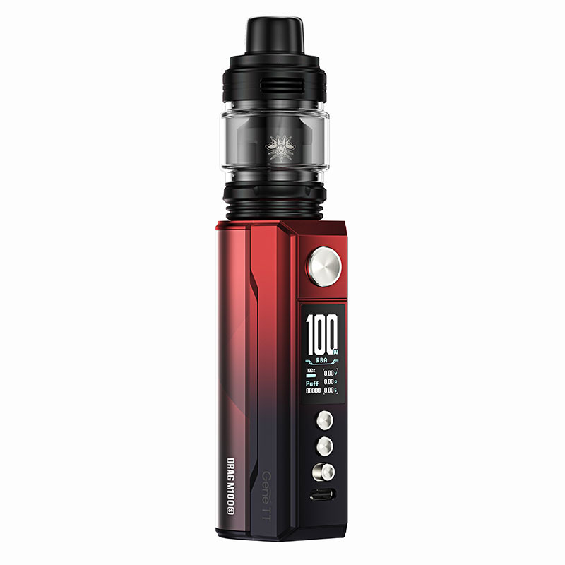 Voopoo Drag M100S Mod Kit 100w z cewką PnP 5.5ml 0.5ohm Vape Kits