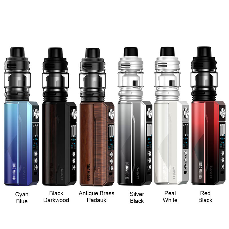 Voopoo Drag M100S Mod Kit 100w z cewką PnP 5.5ml 0.5ohm Vape Kits