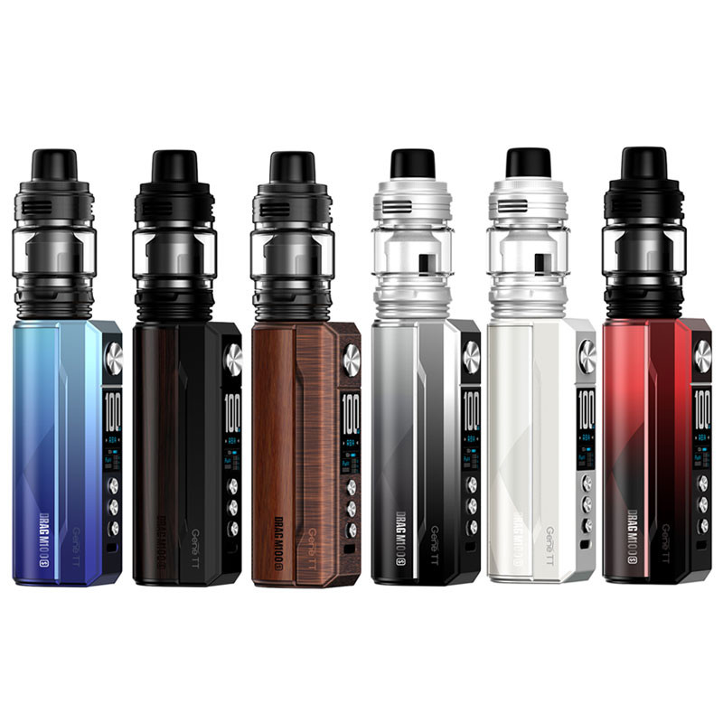 Voopoo Drag M100S Mod Kit 100w z cewką PnP 5.5ml 0.5ohm Vape Kits