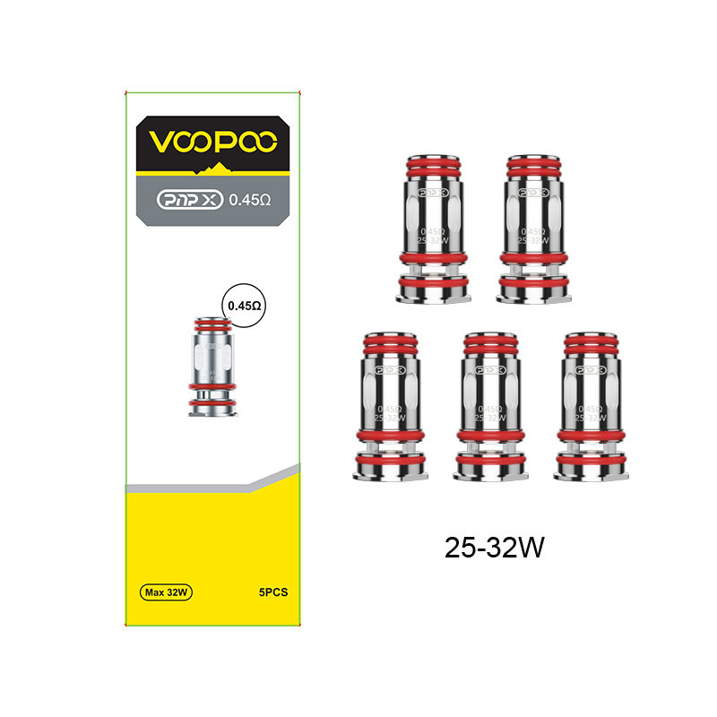 Voopoo PnP X Wymienna cewka 5 sztuk / opakowanie do Argus Pro 2 Kit / Drag 5 Kit / Uforce-X Tank / Doric 60 Pro